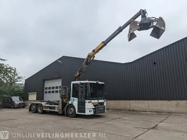 Vrachtwagen met schrootkraan en haakarmsysteem mercedes-benz, econic 2629, bouwjaar 2013 | 160294 km - afbeelding 21 van  68