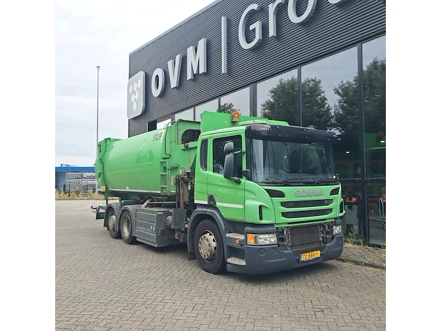 Vrachtwagen met zijlader scania, p280, bouwjaar 2013 - afbeelding 1 van  45