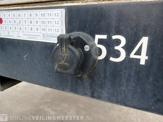 Vrachtwagen oplegger burg, bpo 12-10 ornxx, bouwjaar 2002 - afbeelding 17 van  29