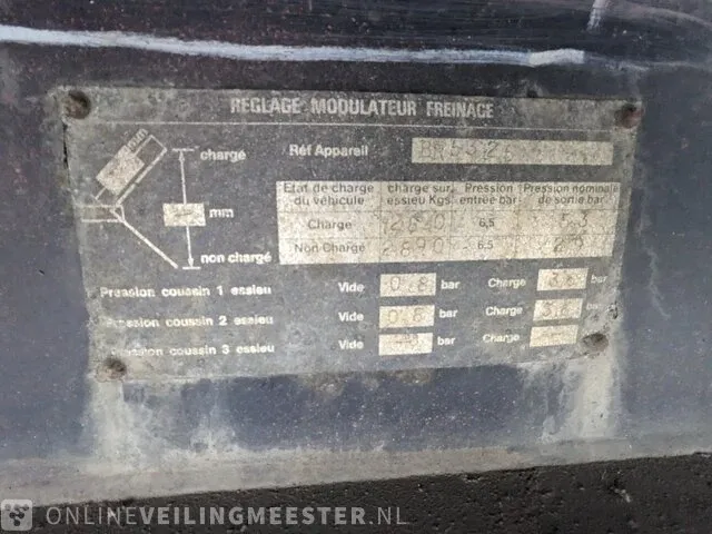 Vrachtwagen oplegger samro, sr 2s 23 - afbeelding 8 van  32