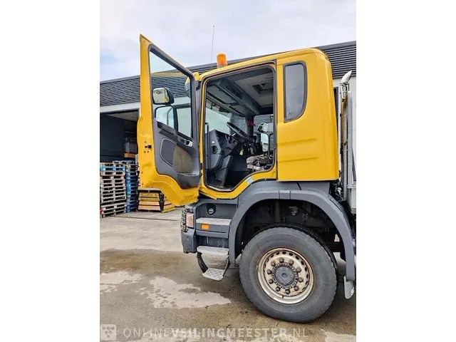 Vrachtwagen scania, p340 met autolaadkraan fassi f110axs en kipper, bouwjaar 2006 | 222165 km | bs-hn-63 - afbeelding 5 van  51