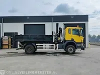 Vrachtwagen scania, p340 met autolaadkraan fassi f110axs en kipper, bouwjaar 2006 | 222165 km | bs-hn-63 - afbeelding 49 van  51