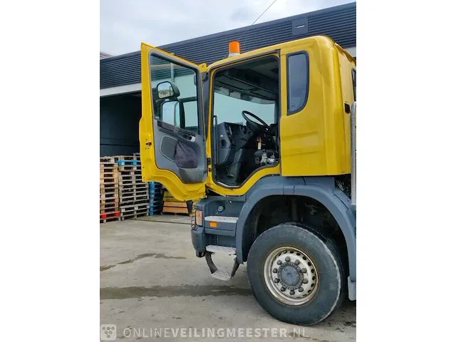 Vrachtwagen scania, p340 met autolaadkraan fassi f110axs en kipper, bouwjaar 2006 | 239401 km | bs-hz-60 - afbeelding 5 van  41