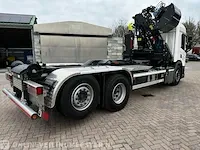 Vrachtwagen scania, p360. met laadkraan, schalenknijper en haakarm hiab, bouwjaar 2023 tellerstand 119 km - afbeelding 13 van  55