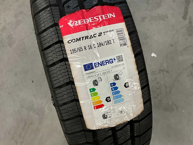 Vredestein "comtrac 2 winter+" 195/65 r16 - afbeelding 2 van  4