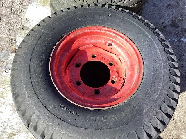 Vredestein implement banden met velg - afbeelding 5 van  7