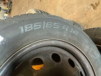 Vredestein snowtracs winterband op velg 185/65r14 (4x) - afbeelding 3 van  4