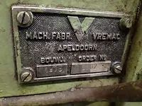 Vremac - 4k 2500 - hydraulische pers - afbeelding 4 van  10