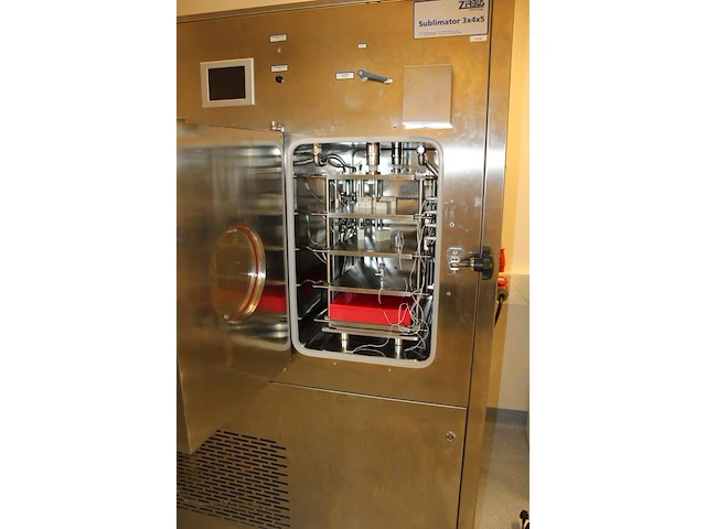 Vriesdroger zirbus sublimator 3x4x5 met vacuümpomp evd-36, pc en printer. nr. 3381. bouwjaar 2013. - afbeelding 2 van  7