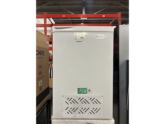 Vrieskist 142 liter breedte 64 cm hoogte 83,5 cm chiq, fcf142de - afbeelding 3 van  7