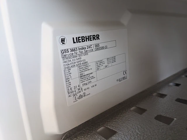 Vriezer 8 lades, liebherr, gss3663 - afbeelding 5 van  5