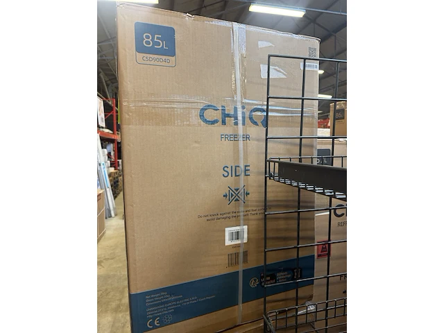 Vriezer 90 liter chiq, csd90d4d - afbeelding 3 van  3