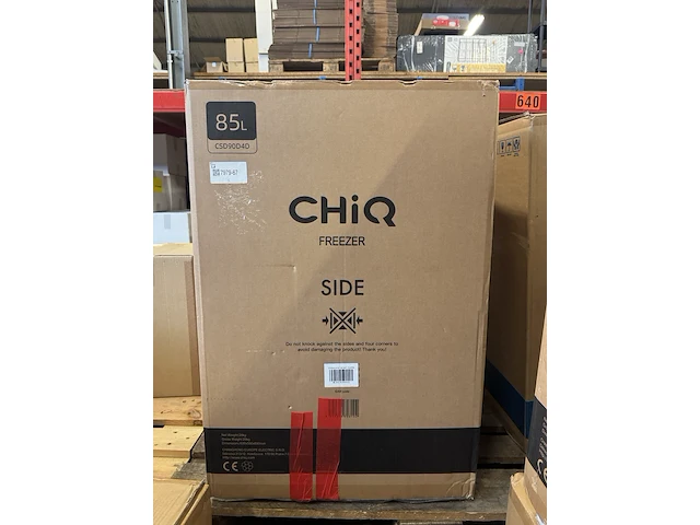 Vriezer 90 liter chiq, csd90d4d - afbeelding 3 van  3
