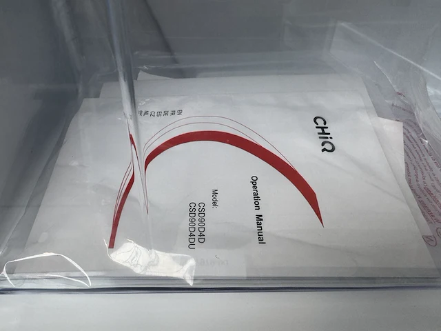Vriezer 90 liter chiq, csd90d4d - afbeelding 4 van  4