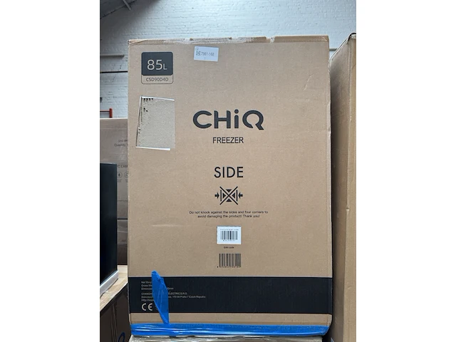 Vriezer 90 liter chiq, csd90d4d - afbeelding 3 van  3