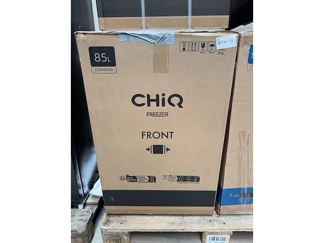 Vriezer 90 liter chiq, csd90d4d - afbeelding 3 van  3