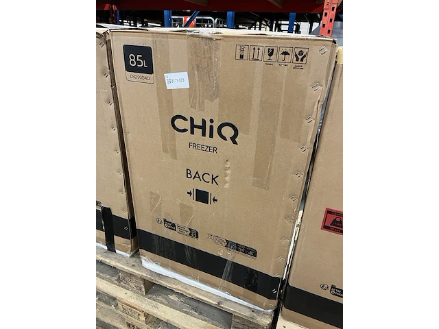 Vriezer 90 liter chiq, csd90d4d - afbeelding 3 van  3
