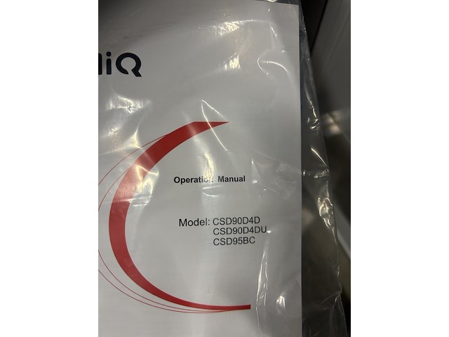 Vriezer 90 liter chiq, csd90d4d - afbeelding 6 van  7