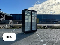 Vriezer glazen deur dubbel hr02