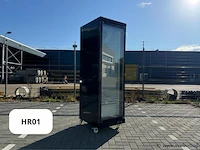 Vriezer glazen deur enkel hr01
