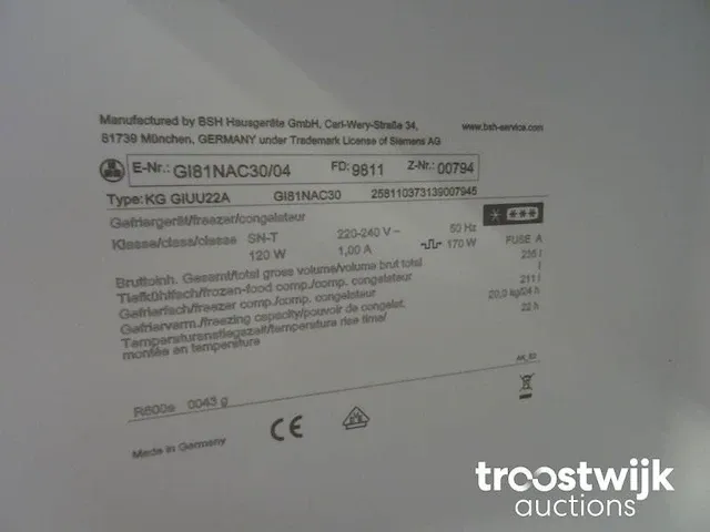 Vriezer inbouw - afbeelding 4 van  4