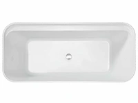 Vrijstaand acryl design bad - mat wit of glans wit keuze - afbeelding 7 van  9