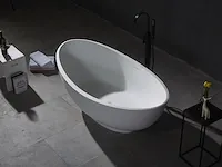 Vrijstaand bad - solid surface - dace (in 2 kleuren beschikbaar) - afbeelding 2 van  14