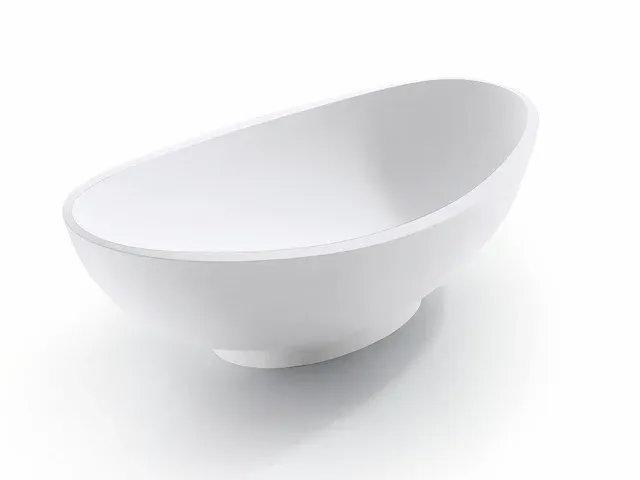 Vrijstaand bad - solid surface - dace (in 2 kleuren beschikbaar) - afbeelding 11 van  14