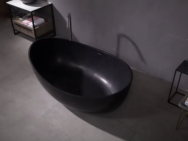 Vrijstaand bad - solid surface - ethan - afbeelding 6 van  10