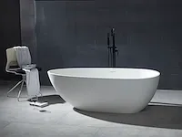 Vrijstaand bad - solid surface - izak (in 2 kleuren beschikbaar) - afbeelding 2 van  7