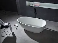 Vrijstaand bad - solid surface - izak (in 2 kleuren beschikbaar) - afbeelding 3 van  7