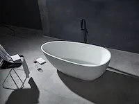 Vrijstaand bad - solid surface - izak (in 2 kleuren beschikbaar) - afbeelding 6 van  7