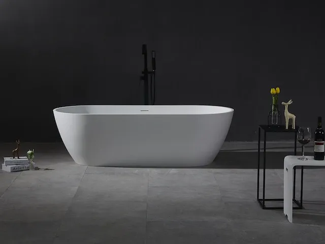 Vrijstaand bad - solid surface - kody (in 2 kleuren beschikbaar) - afbeelding 1 van  5