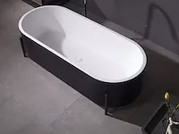 Vrijstaand bad - solid surface - nevil (in 3 kleuren beschikbaar) - afbeelding 2 van  17