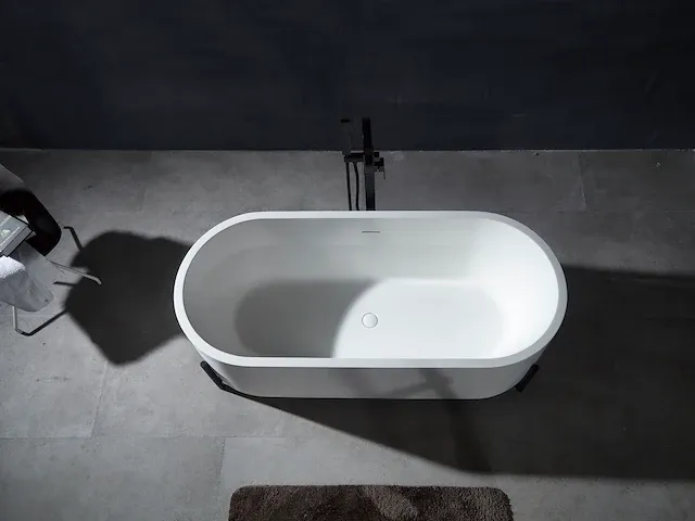 Vrijstaand bad - solid surface - nevil (in 3 kleuren beschikbaar) - afbeelding 13 van  17