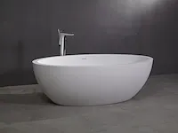 Vrijstaand bad - solid surface - simon (in 2 kleuren beschikbaar) - afbeelding 2 van  14