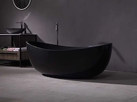 Vrijstaand bad - solid surface (beschikbaar in 2 kleuren) - afbeelding 2 van  17