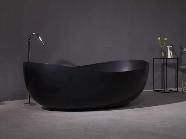 Vrijstaand bad - solid surface (beschikbaar in 2 kleuren) - afbeelding 10 van  17