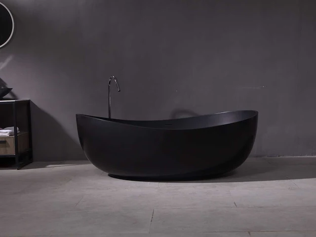 Vrijstaand bad - solid surface (beschikbaar in 2 kleuren) - afbeelding 14 van  17