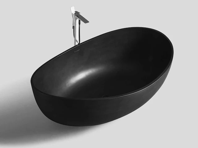 Vrijstaand bad - solid surface (beschikbaar in 2 kleuren) - afbeelding 16 van  17