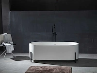 Vrijstaand bad - solid surface (beschikbaar in 3 kleuren) - afbeelding 10 van  21