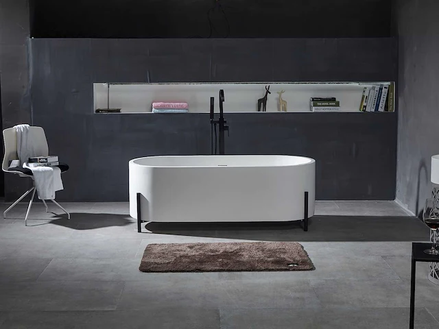 Vrijstaand bad - solid surface (beschikbaar in 3 kleuren) - afbeelding 11 van  21