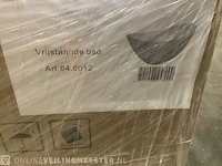 Vrijstaand bad karo, 64.0012, wit - afbeelding 3 van  4