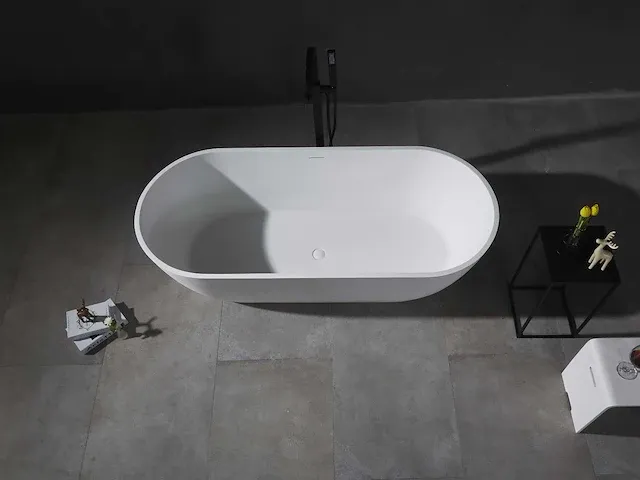 Vrijstaand bad solid surface - afbeelding 4 van  6