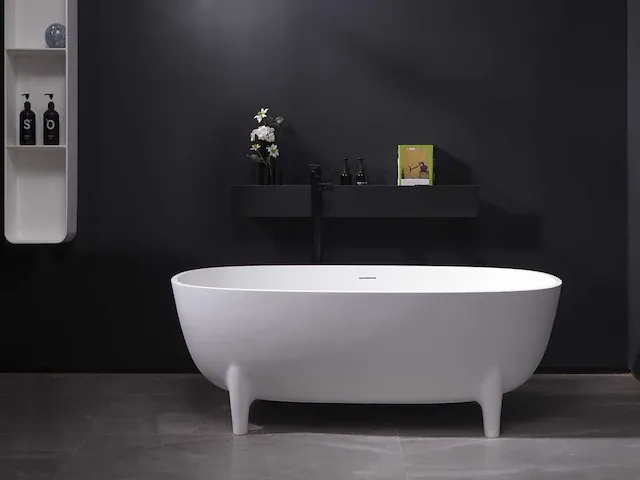Vrijstaand bad solid surface - afbeelding 3 van  7