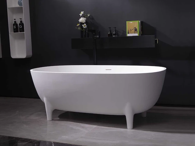 Vrijstaand bad solid surface - afbeelding 1 van  7