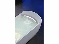Vrijstaand design massagebad - waterval - glans wit - afbeelding 22 van  22