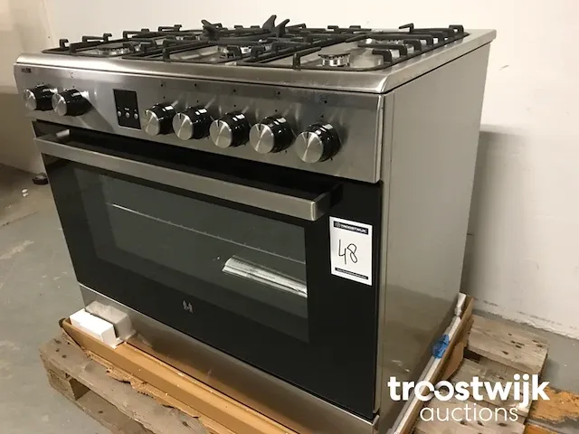 Vrijstaand gasfornuis 90cm - afbeelding 2 van  6