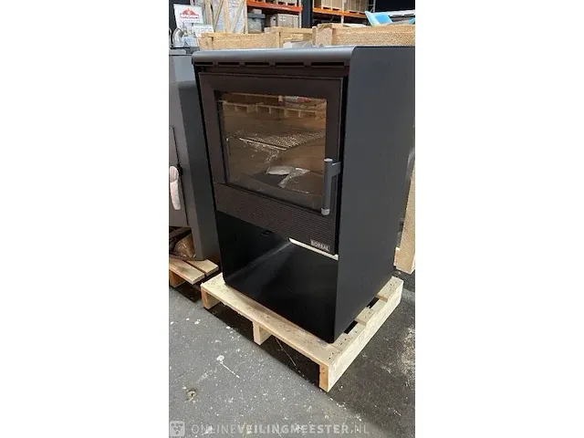 Vrijstaand houttoestel met houtopslag 9,5kw boreal, e2000 - afbeelding 3 van  4