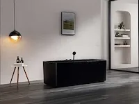 Vrijstaand massagebad mat zwart - afbeelding 6 van  13